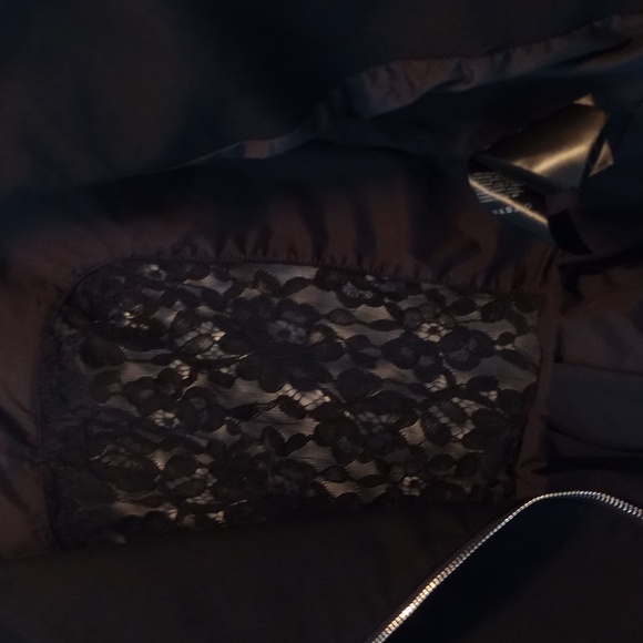 Bebe 😍 Black Blazer , Lace, Chic - Picture 11 of 11